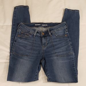 Old Navy Rockstar Mid Rise Jeans